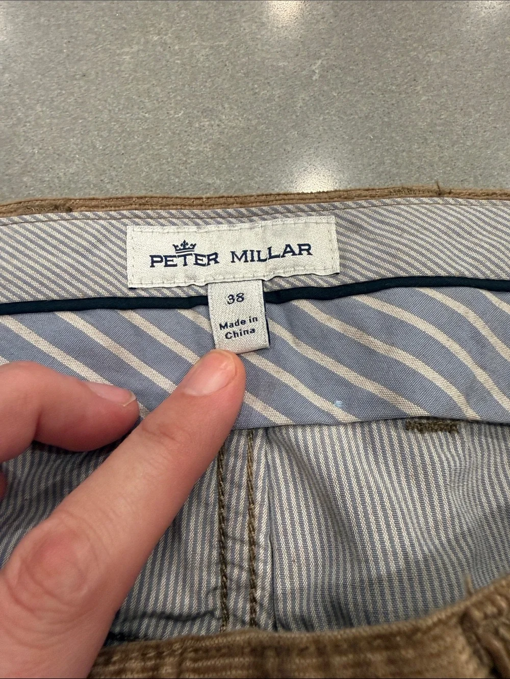 Peter Millar soft corduroy